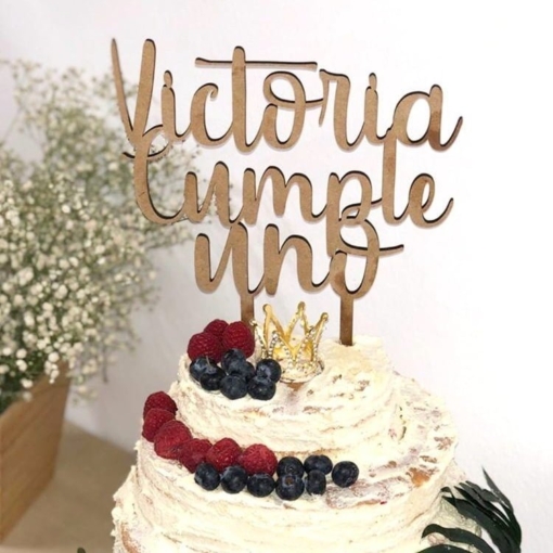 Cake topper personalizado