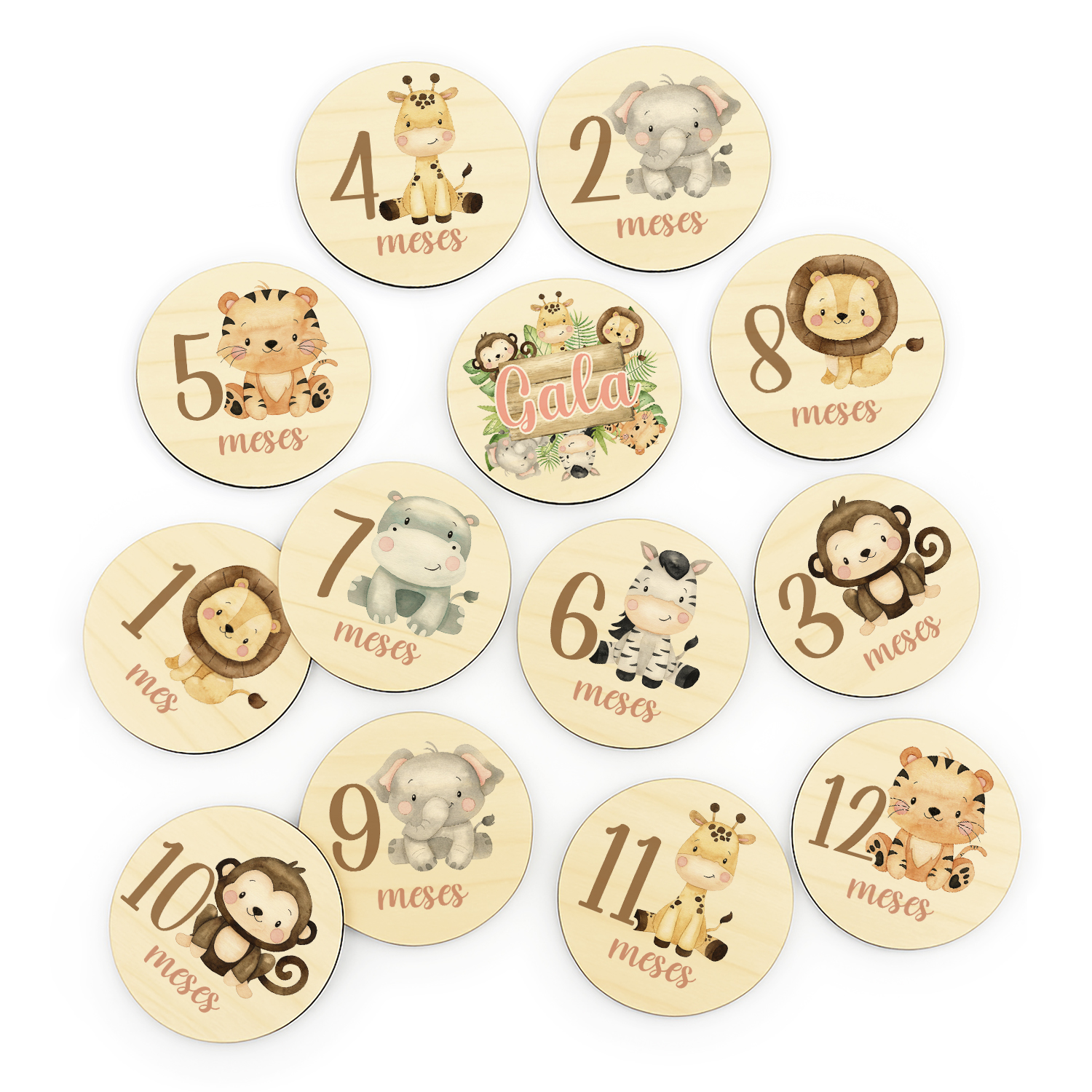 Set cumplemes safari - Imagen 7