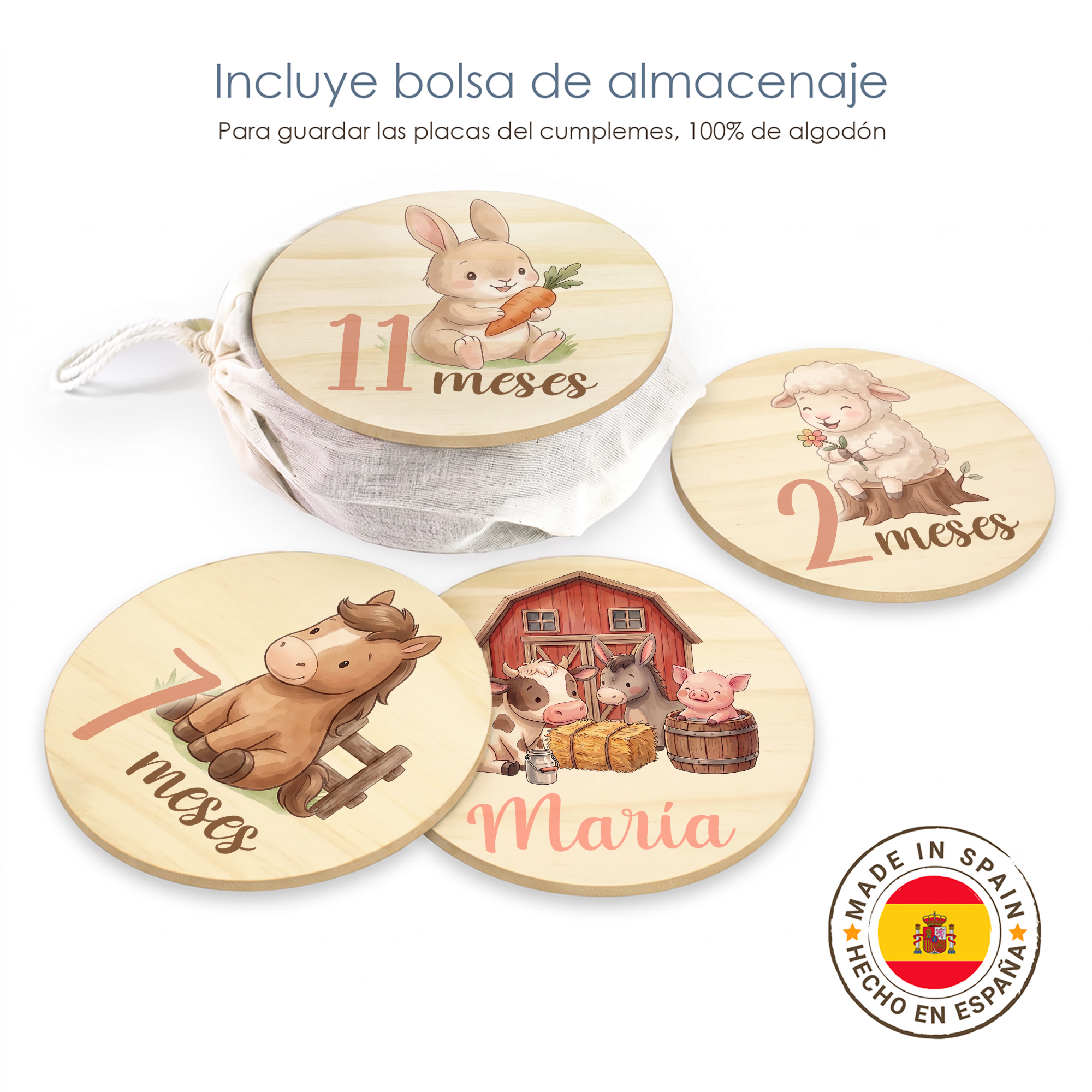 Set cumplemes granja - Imagen 6
